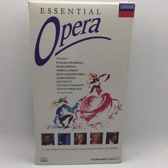 Essential Opera VHS Video with Booklet Musicals Broadway Performing Arts Vintage - Picture 1 of 9